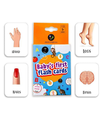 My Genie Box Baby's First Body Parts Flash Cards