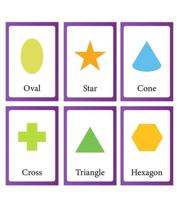 My Genie Box Baby's First Shape Flash Cards