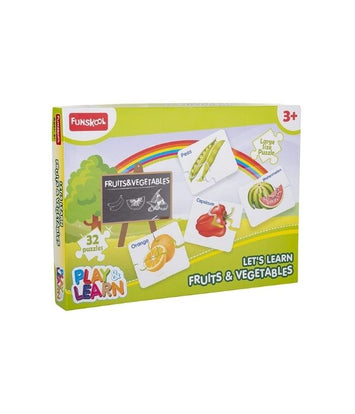 Funskool Play & Learn Fruits & Vegetables Puzzle