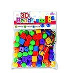 3D Beads 48 pcs