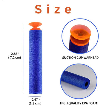 My Genie Box Dart Bullets for Guns Pack of 50