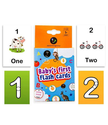 My Genie Box Baby's First Numbers Flash Cards