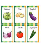 My Genie Box Baby's First Vegetables Flash Cards