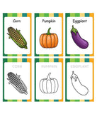 My Genie Box Baby's First Vegetables Flash Cards