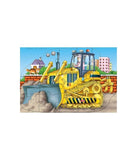 Frank Bulldozer Shaped Floor Puzzle