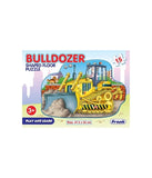 Frank Bulldozer Shaped Floor Puzzle