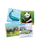 Frank Endangered Animals - Set of 4 Puzzles