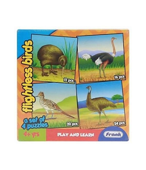 Frank Flightless Birds - Set of 4 Puzzles