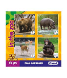 Frank In The Zoo - Set of 4 Puzzles