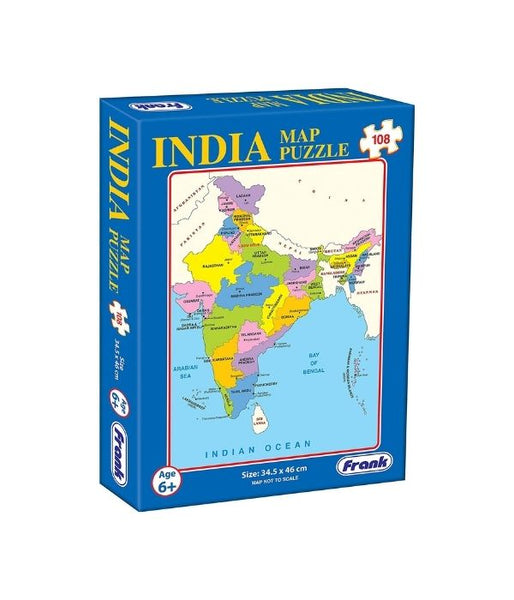 Frank India Map Puzzle – My Genie Box