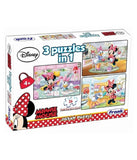 Frank Minnie Mouse - 3 in 1 Puzzles