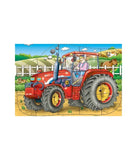 Frank Tractor Shaped Floor Puzzle