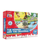 Funskool Play & Learn Monkey & The Crocodile Puzzle