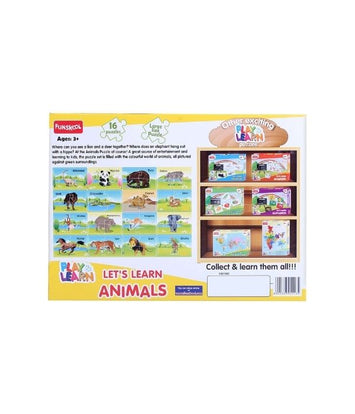 Funskool Play & Learn - Animals Puzzle