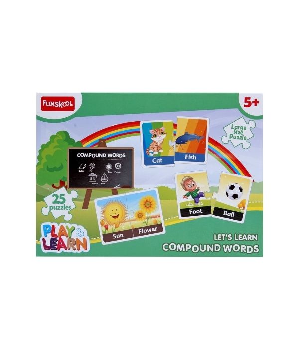 Funskool Play & Learn - Compound Words Puzzle