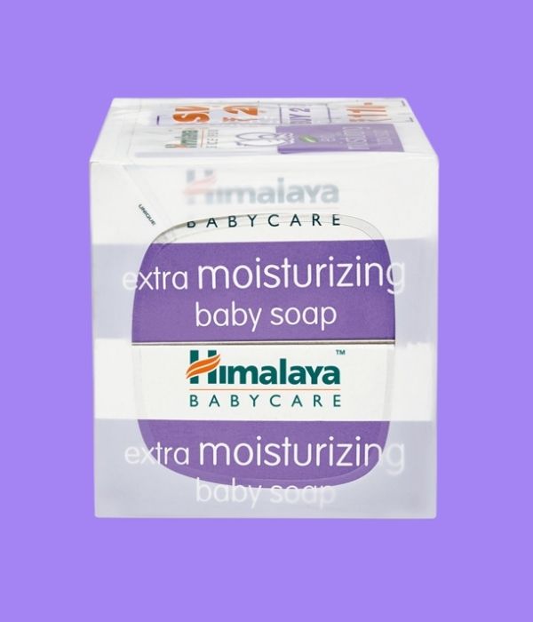 Himalaya Extra Moisturizing Baby Soap, 125g ( Pack of 2 )