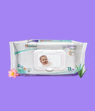 Himalaya Gentle Baby Wipes - 72 Wipes