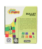 Little Fingers Bullet Blocks - 42 Pieces