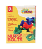 Little Fingers Nuts & Bolts Blocks - 32 Pieces