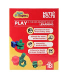 Little Fingers Nuts & Bolts Blocks - 32 Pieces