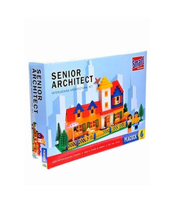 Lodestone Peacock Senior Architect Smart Block Set, 610 Pieces