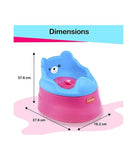 LuvLap Adaptable Baby Potty Training Seat (Rose & Blue)