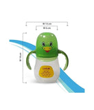 LuvLap Clever Frog Spout Sipper (Green)