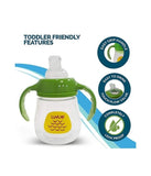 LuvLap Clever Frog Spout Sipper (Green)