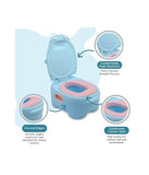 LuvLap Hippo Dippo Baby Potty Training Seat (Blue)