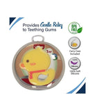 LuvLap Silicon Duck Teether - Yellow