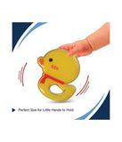 LuvLap Silicon Duck Teether - Yellow