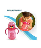 LuvLap Wise Owl Sipper (Pink)