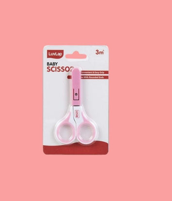 Luvlap Baby scissors, Pink