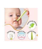 Luvlap Silicone Baby Self Feeding Spoon Pack of 2