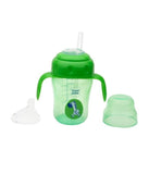 Mee Mee 2 in 1 Green Spout & Straw Sipper Cup - 210 ml