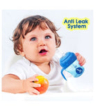 Mee Mee 2 in 1 Blue Spout and Straw Sipper Cup - 150ml