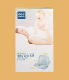 Mee Mee 5 In 1 Baby Cozy Carry Cot Cum Rocker - Light Blue