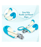 Mee Mee Gentle Nail Clipper With Magnifier - White & Blue