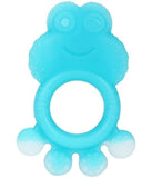 Mee Mee Multi Textured "Frog" Silicone Teether (Blue)