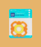 Mee Mee Multi-Textured Silicone Teether (Yellow, Orange)