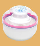 Mee Mee Premium Powder Puff With Storage White, Pink