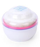 Mee Mee Premium Powder Puff With Storage White, Pink