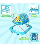 Mee Mee Simple Step Baby Walker - Light Blue