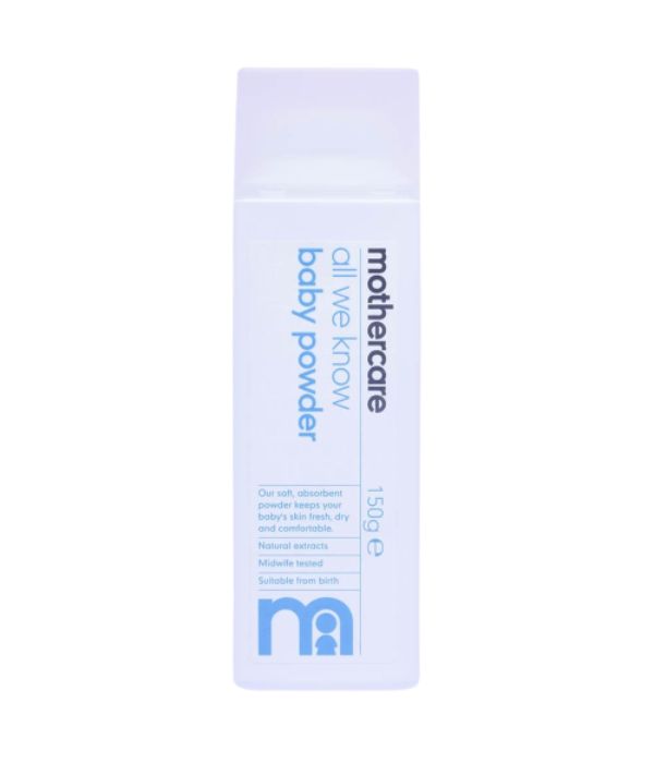 Mothercare All We Know Baby Powder 150 g