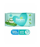 Pampers Baby Gentle Wet Wipes With Aloe, 72 Wipes