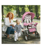 R For Rabbit Lollipop Lite Colorful Stroller & Pram With Easy Fold- Purple Grey