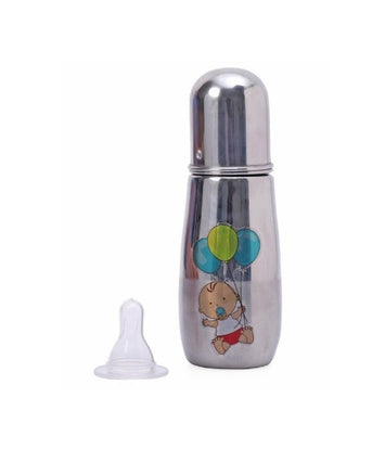 Ramson Stainless Steel Feeding Bottle - 200ml