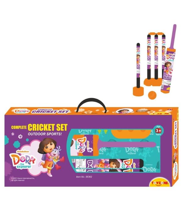 Toyzone Complete CRICKET Set - DORA The Explorer