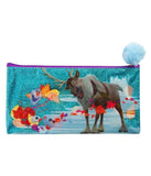 Winmagic; Disney Frozen 2 Confetti Pencil Case with Pom Pom