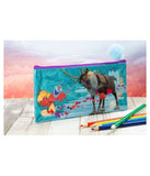 Winmagic; Disney Frozen 2 Confetti Pencil Case with Pom Pom